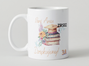 Kubek Zakończenie Roku Szkolnego Przedszkola dla Ucznia Nauczyciela wzory 330ml prezent