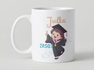 Kubek Zakończenie Roku Szkolnego Przedszkola dla Ucznia Nauczyciela wzory 330ml prezent