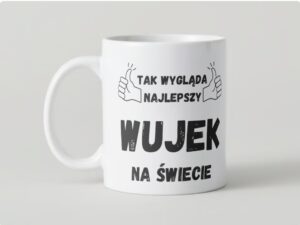 Kubek dla wujka Tak wygląda najlepszy wujek na świecie 330 ml prezent upominek
