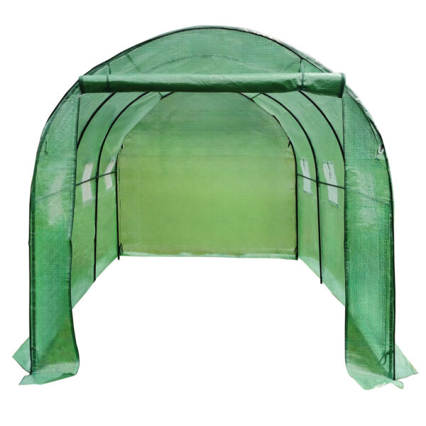 Tunel foliowy 300 x 200 cm 6 m² zielony 3x2 m szklarnia - obrazek 8