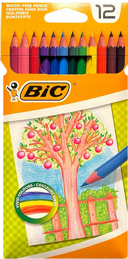 Kredki ołówkowe BIC 12 szt.