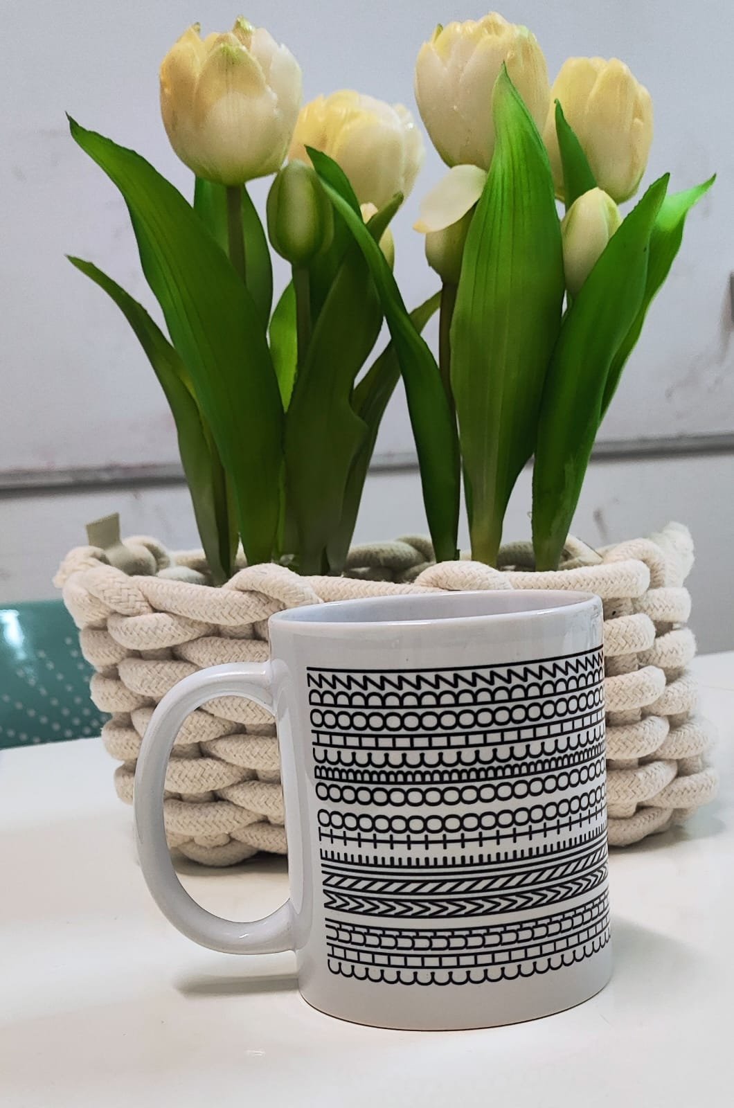 Kubek z nadrukiem bez cenzury napis ukryty szlaczki śmieszny prezent dla dorosłych 330 ml mocny wulgarny tekst - obrazek 2